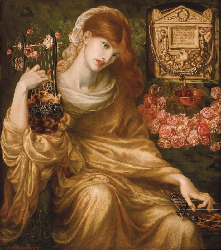Dante Gabriel Rossetti La viuda romana Germany oil painting art